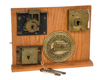 Lot 79 - A Tucker & Reeves Powder Proof Safe Lock,...