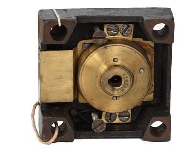 Lot 16 - A Whitfield Brass Safe Lock, numbered A13106,...
