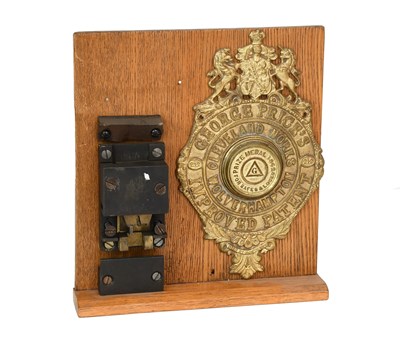 Lot 7 - A George Price's Improved Patent Lock with Key,...