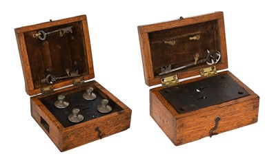 Lot 134 - A 19th Century Safe Lock by Perry, contained...