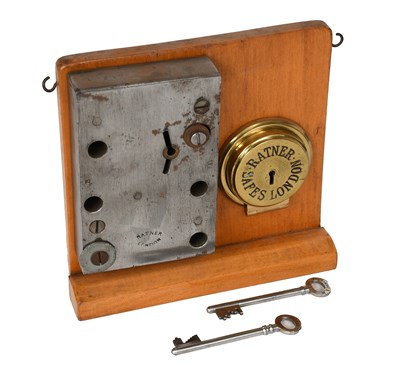 Lot 98 - A Ratner-Patent Changeable Combination Safe...