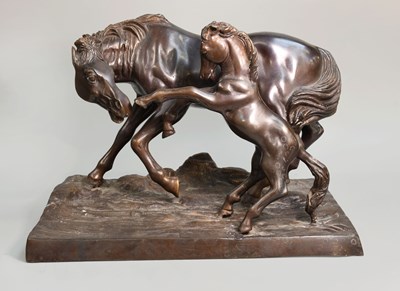 Lot 235 - After Pierre-Jules Mêne (1810-1879): A Cold...