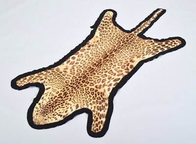 Lot 131 - Taxidermy: Indian Leopard Skin Rug (Panthera...