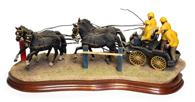 Lot 3 - Border Fine Arts 'Team Work' (British Carriage...