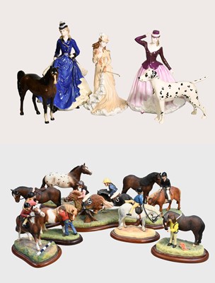 Lot 93 - Border Fine Arts Studio Models, including Hay...