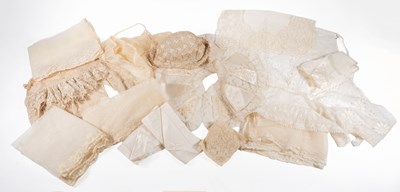 Lot 2237 - 19th Century and Later Lace and Other Items...