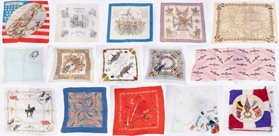 Lot 2175 - Commememorative & Souvenir Handkerchiefs...