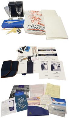Lot 3065 - Concorde Related Items
