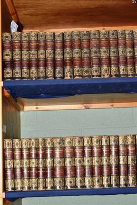 Lot 338 - Scott (Walter) Waverley Novels, 1830-4, Cadell, 48 vols., half calf (rubbed, 1 vol. lacking...