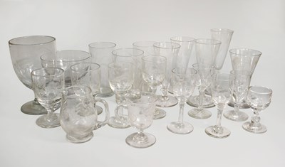 Lot 250 - A Quantity of 19th century "Fern" Glasses,...