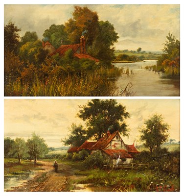 Lot 1216 - Octavius Thomas Clark (1850-1921) Landscape...