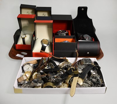 Lot 130 - A Selection of Wristwatches, consisting of,...