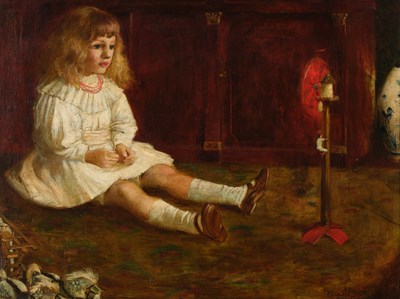 Lot 1043 - John Byam Liston Shaw (1872-1919) The New Toy...