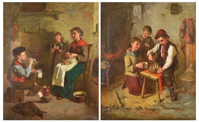 Lot 238 - British School (Late 19th Century) Children...