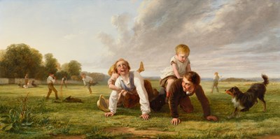 Lot 1020 - Thomas Webster (1800-1886) Cricketers Signed...