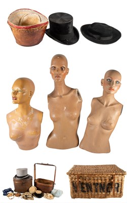 Lot 2177 - 20th Century Costume Display and Storage Items,...
