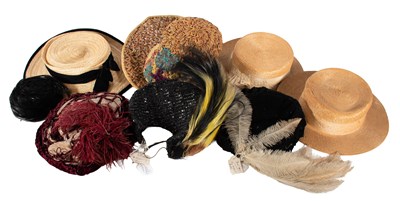Lot 2226 - Early 20th Century Lady's Hats comprising a...