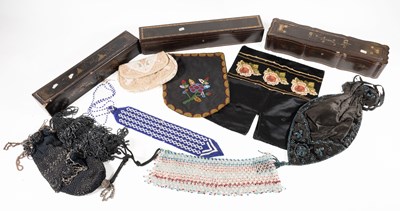 Lot 2216 - Early 20th Century Costume Accessories...