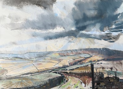 Lot 1142 - Godfrey Tonks (b.1948) Yorkshire landscape...