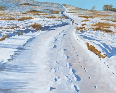 Lot 537 - Brian Alderman (b.1954) "An Early Winter",...