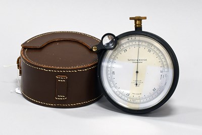 Lot 105 - T Wheeler Surveying Aneroid Compensated Barometer
