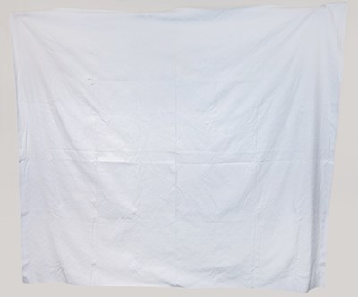 Lot 2115 - Queen Victoria Coronation White Linen Marcella...
