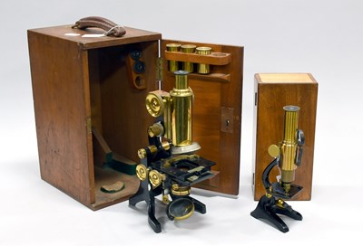 Lot 112 - Two Microscopes