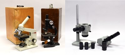 Lot 111 - Three Microscopes