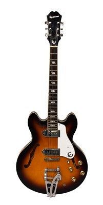 Lot 38 - Epiphone Casino VS Bigsby Hollow Body Electric Guitar (2010)
