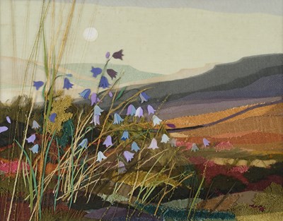 Lot 536 - Janet Rawlins (b.1931) "Harebells, Askrigg...