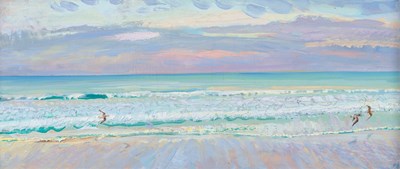 Lot 553 - Piers Browne (1949-2024) “November Sunset,...