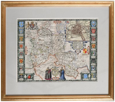 Lot 40 - Speed (John). Oxfordshire described with ye...