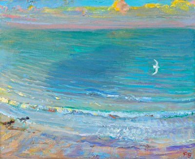 Lot 552 - Piers Browne (1949-2024) "The Blue Waves / Dog...