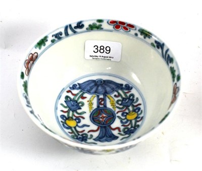 Lot 389 - Chinese Doucai bowl