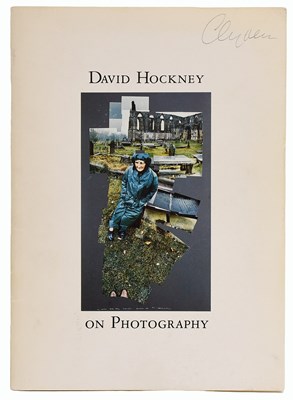 Lot 11 - Hockney (David). On Photography, A Lecture at...