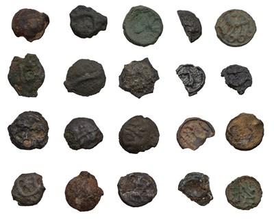 Lot 18 - Iron Age Gaul, Cast Potins, 20 in total,...