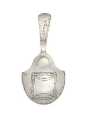 Lot 6 - A George III Silver Caddy-Spoon, by Joseph...