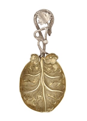 Lot 25 - A Victorian Parcel-Gilt Silver Caddy-Spoon, by...