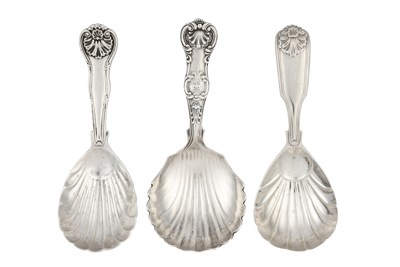 Lot 19 - Three William IV or Victorian Silver...