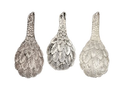 Lot 64 - Two Elizabeth II Silver Caddy-Spoons, One by C....