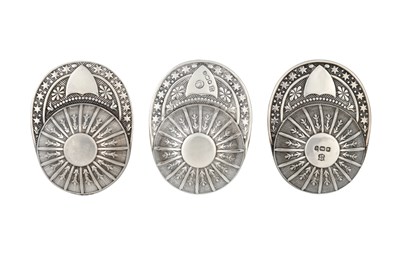 Lot 41 - Three Edward VII or Elizabeth II Silver...