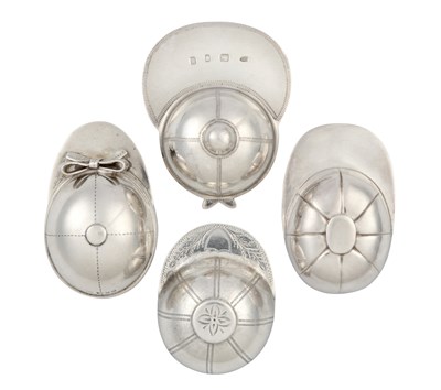 Lot 70 - Four Elizabeth II Silver Caddy-Spoons, One by...