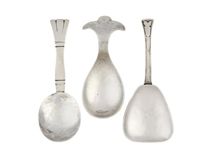 Lot 49 - Three George V or Elizabeth II Silver...