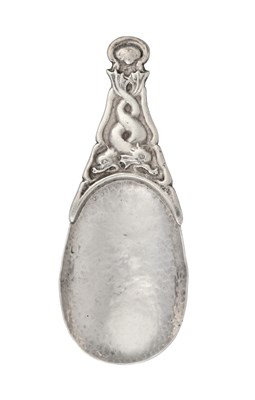 Lot 51 - A George V Silver Caddy-Spoon, by Tom Stewart...