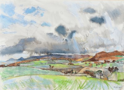 Lot 1140 - Godfrey Tonks (b.1948) Yorkshire landscape...