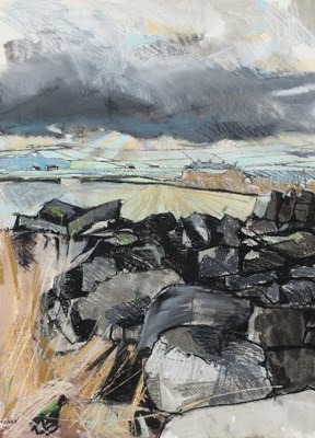 Lot 1139 - Godfrey Tonks (b.1948) Yorkshire landscape...