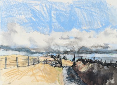 Lot 1141 - Godfrey Tonks (b.1948) "Landscape with Rocks"...