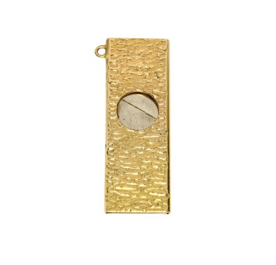 Lot 76 - An Elizabeth II Gold Cigar-Cutter, by Deakin...