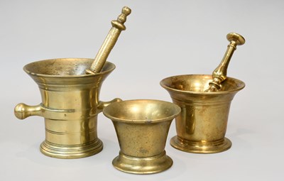 Lot 213 - Fourteen 18th Century and Later Bronze and...