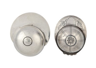 Lot 3 - A George III Silver Caddy-Spoon and a...